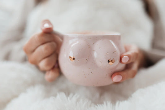 Made To Milk Boob Mug Pink