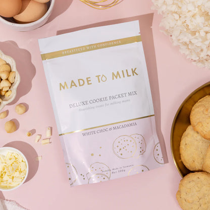 Made To Milk White Chocolate & Macadamia Cookie Packet Mix