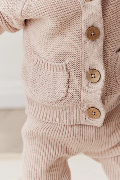 Jamie Kay Sebastian Knitted Cardigan/Jacket Ballet Pink Marle