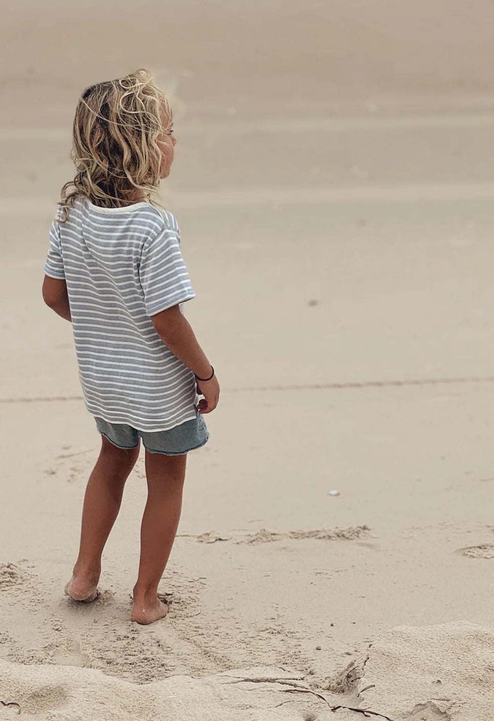 Five O’ Six Blue Striped Tee