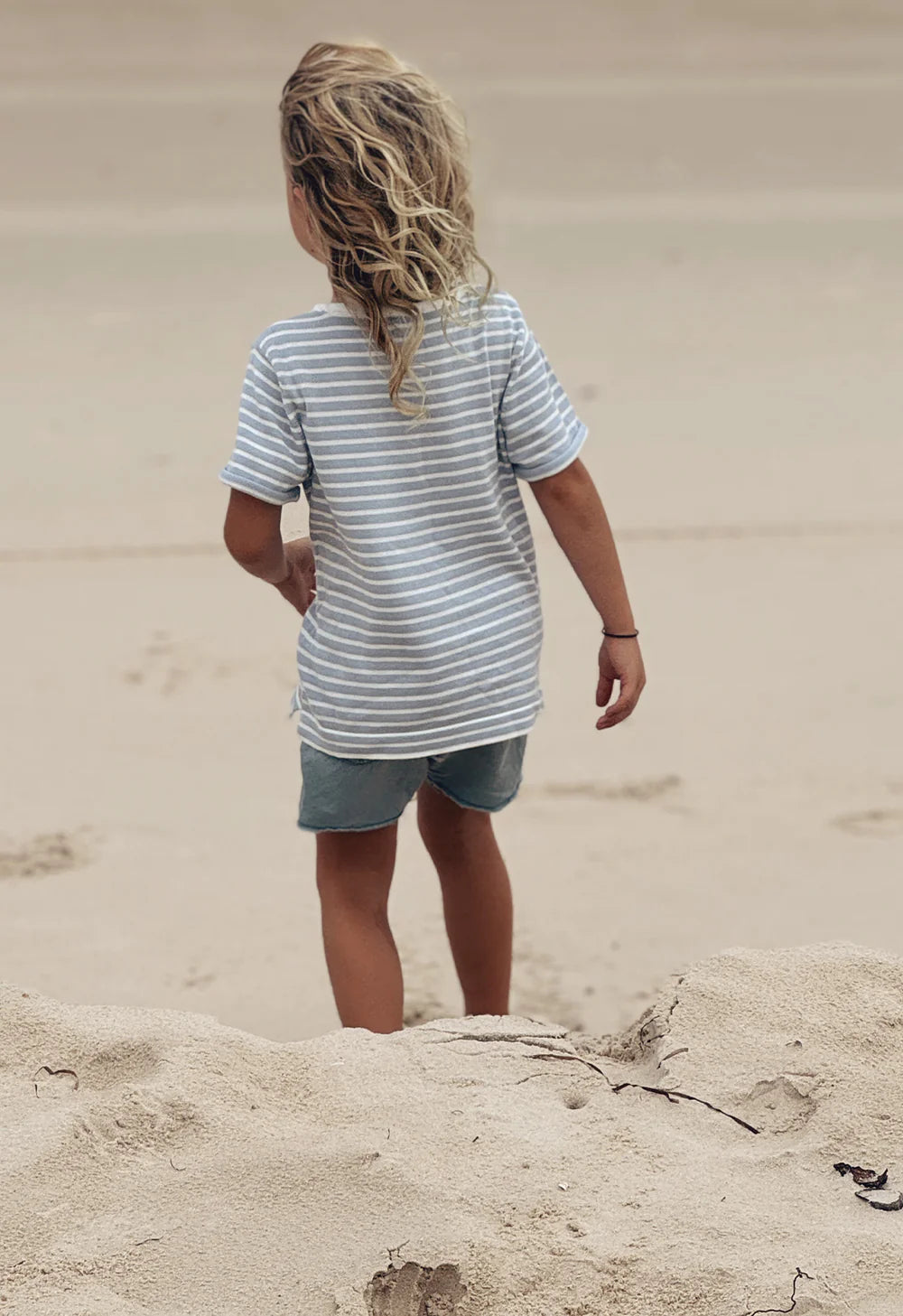 Five O’ Six Blue Striped Tee