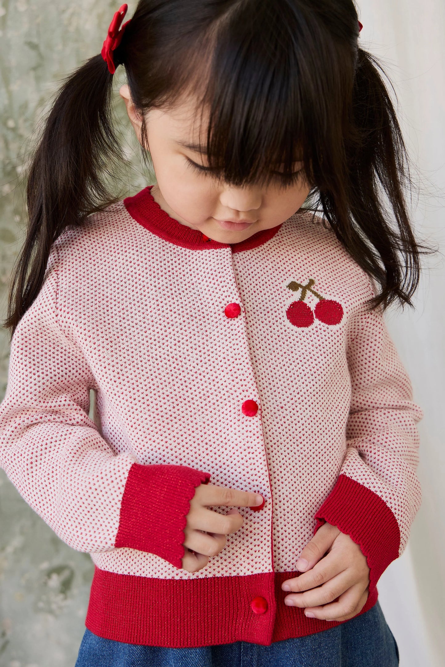 Jamie Kay Liana Cardigan Cherry