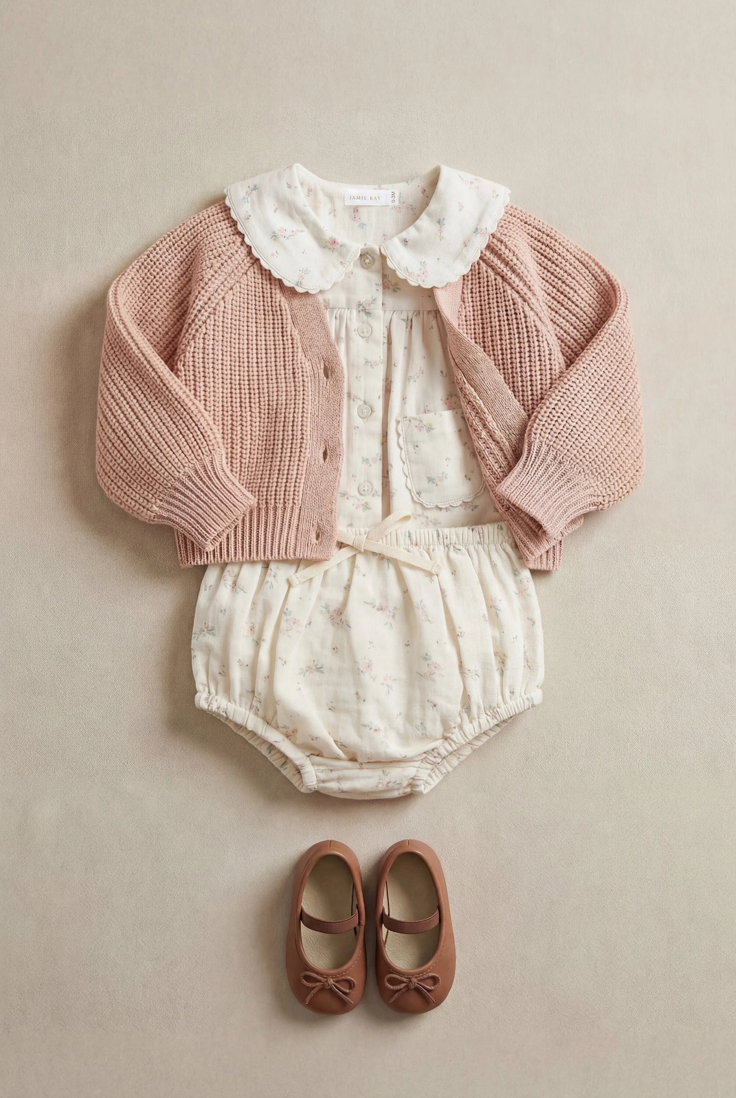 Jamie Kay Paloma Cardigan Rose Mist