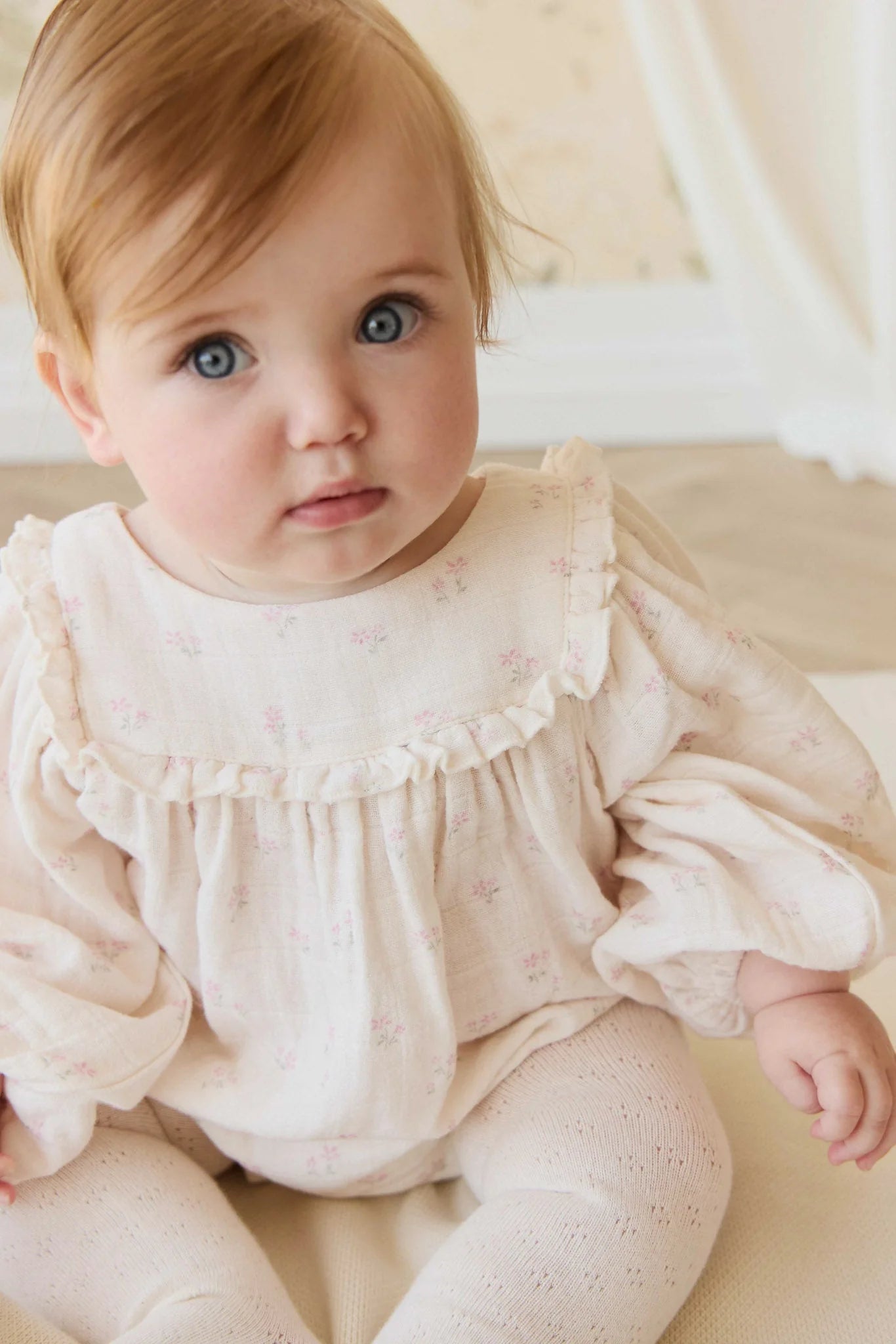 Jamie Kay Muslin Frances Playsuit Pauline Pink
