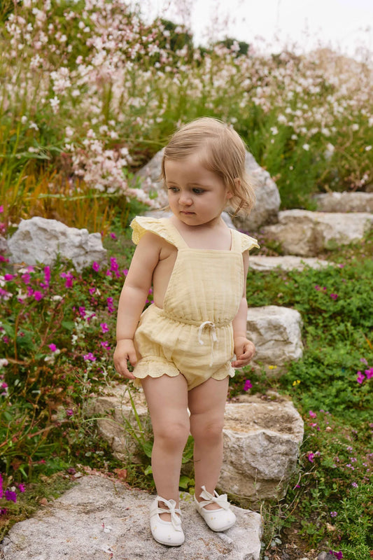 Jamie Kay Muslin Luciana Playsuit Sunshine