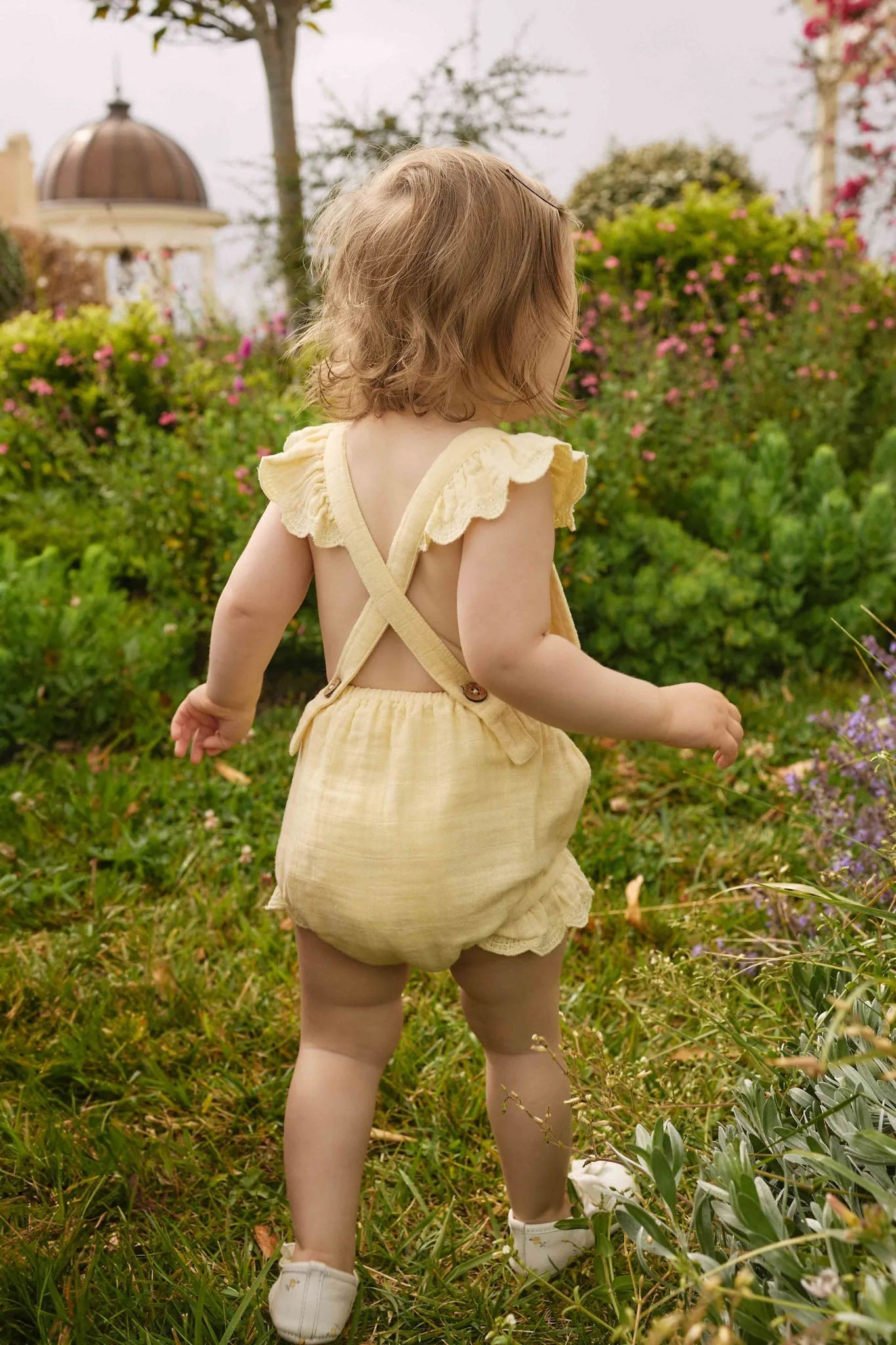 Jamie Kay Muslin Luciana Playsuit Sunshine