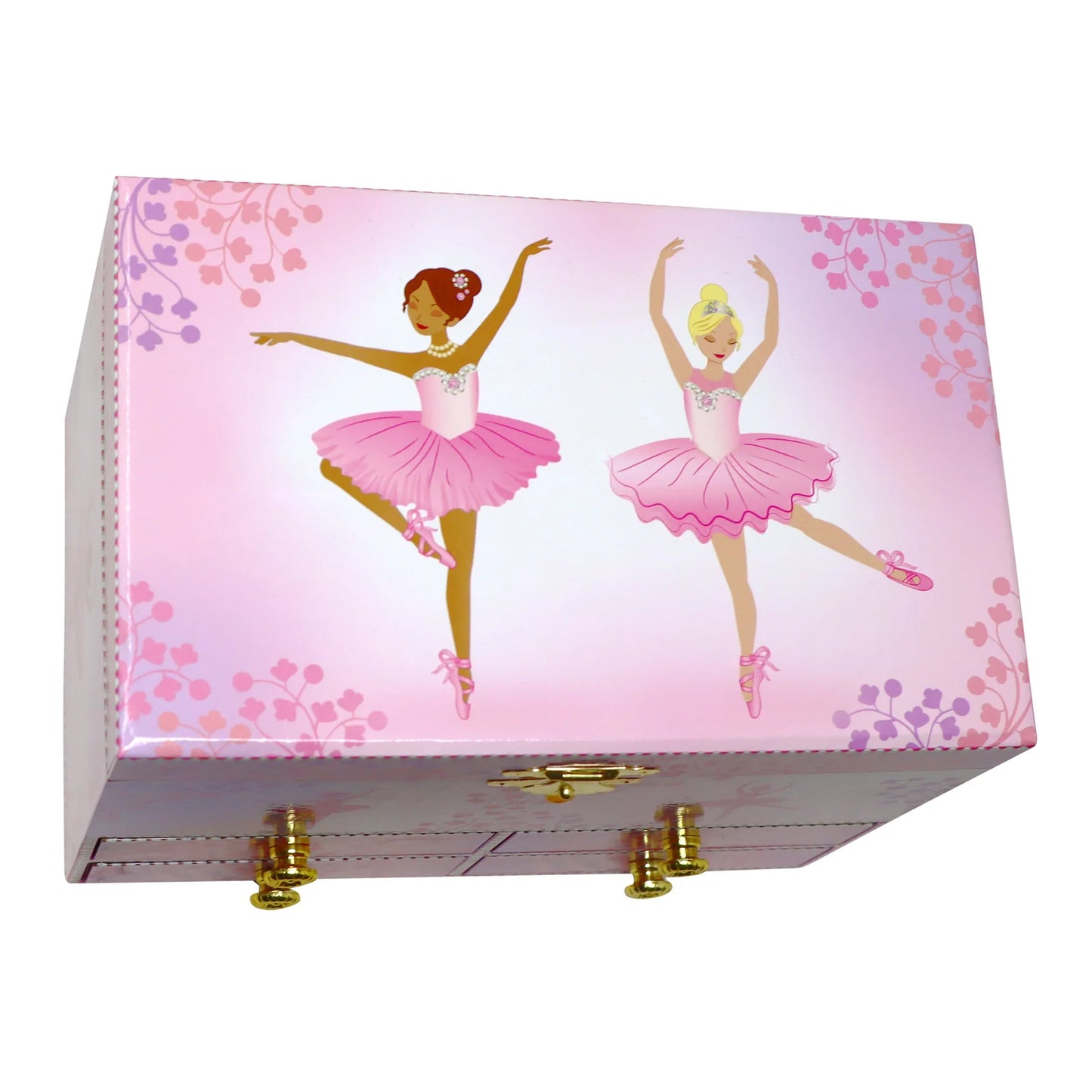 Pink Poppy Ballerina Boutique Musical Jewellery Box Medium
