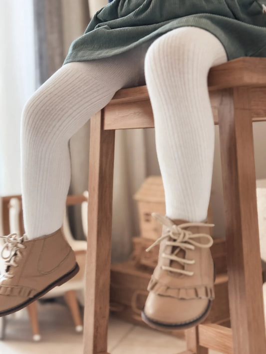 Peggy Johanna Tights White
