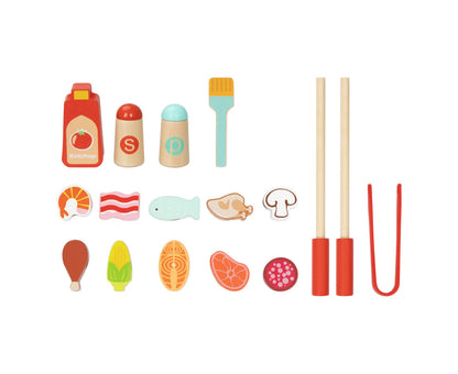 Tooky Toy BBQ Grill Play Set