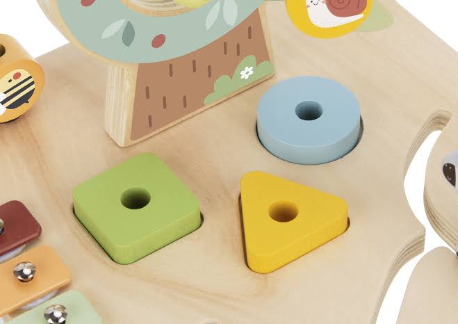 Tooky Toy My Forest Friends Wooden Busy Board