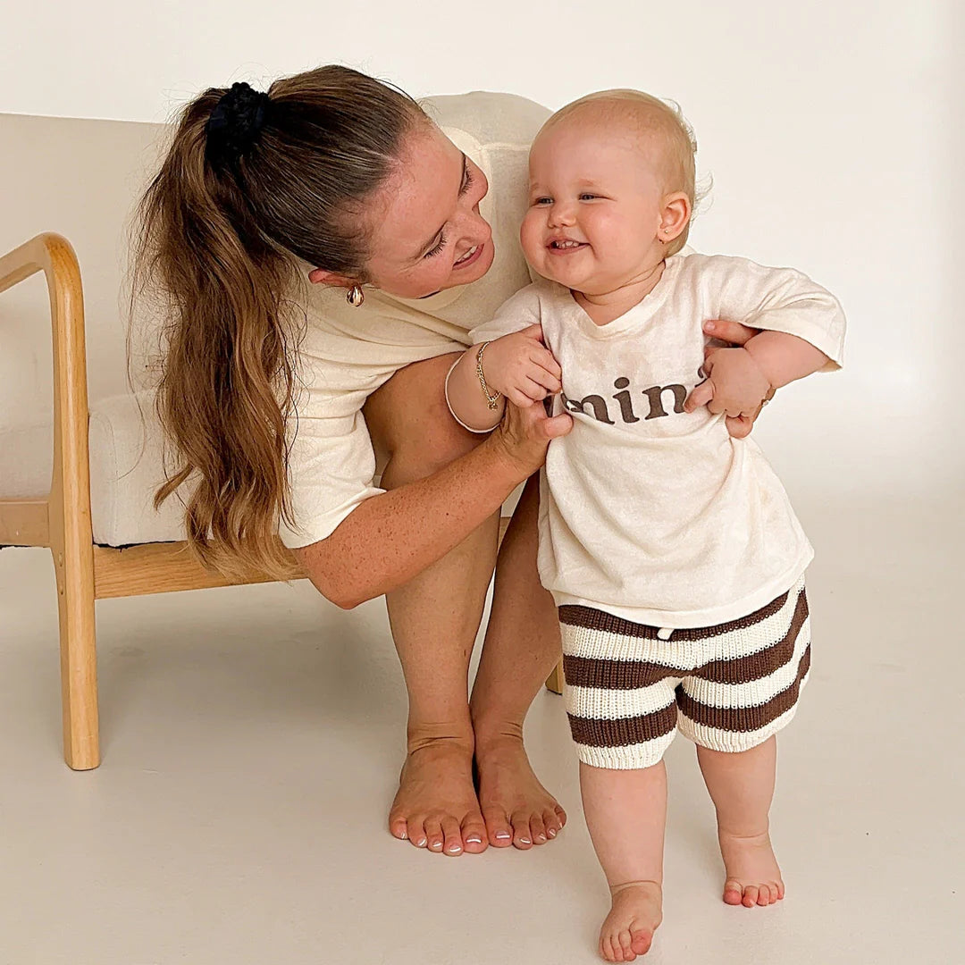 Blossom & Pear 'Mini' Tee & Shorts Set