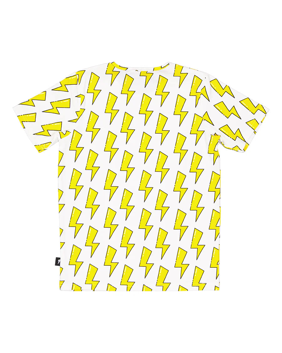 Radicool Kids Lightning Tee White