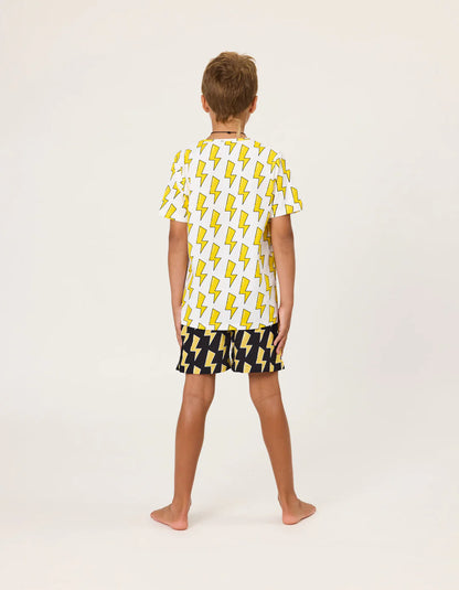 Radicool Kids Lightning Tee White