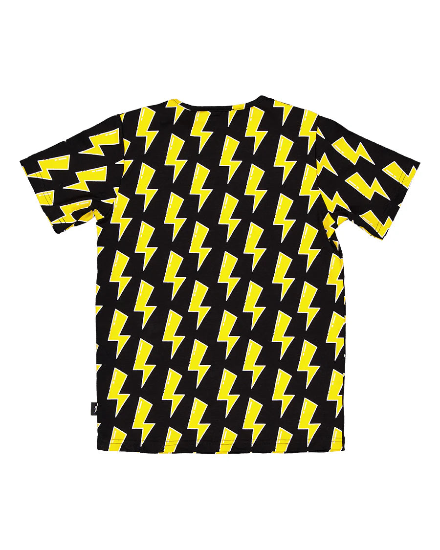 Radicool Kids Lightning Tee Black