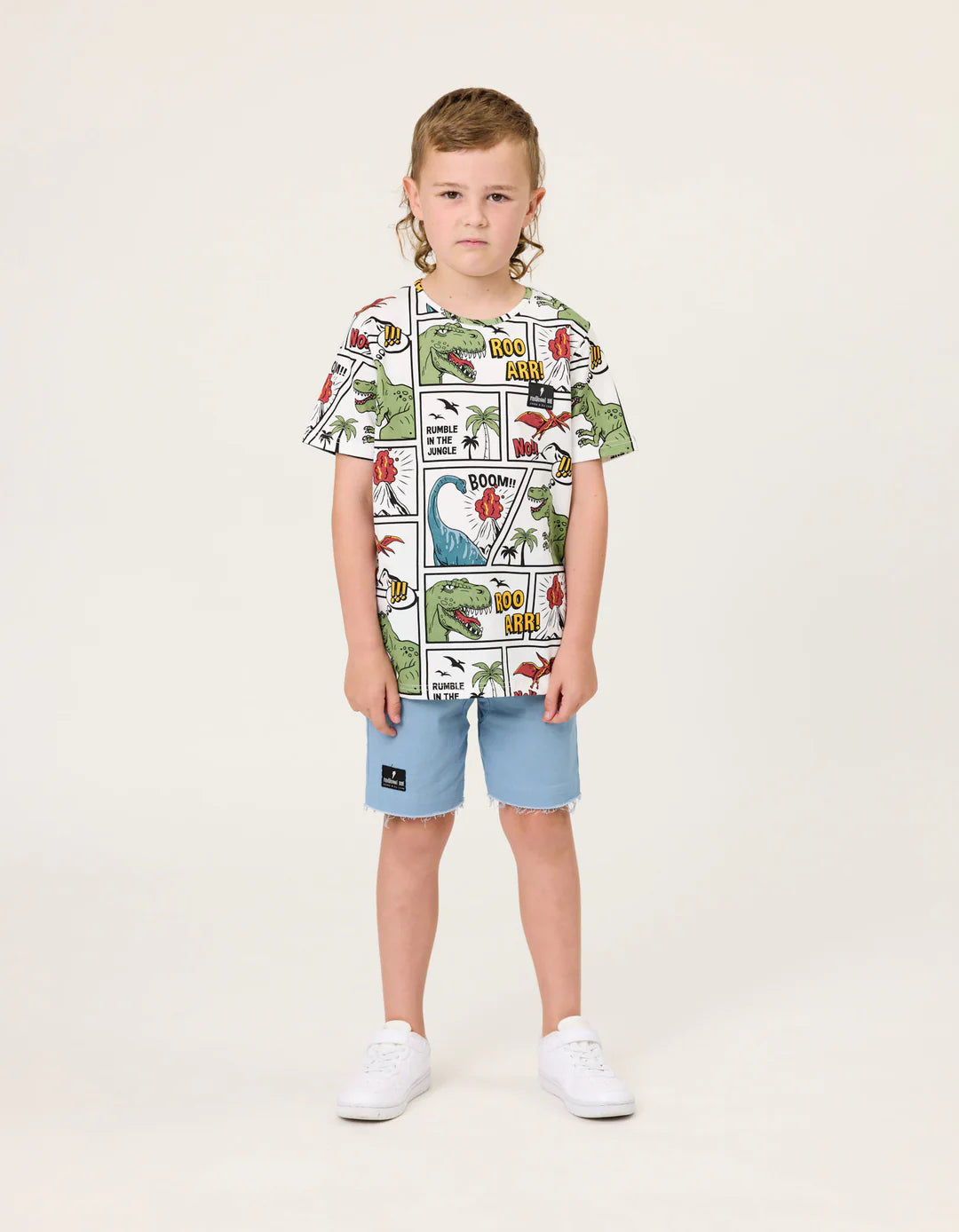 Radicool Kids Comic Dino Tee