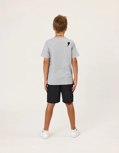 Radicool Kids Wild Tee Grey Marle