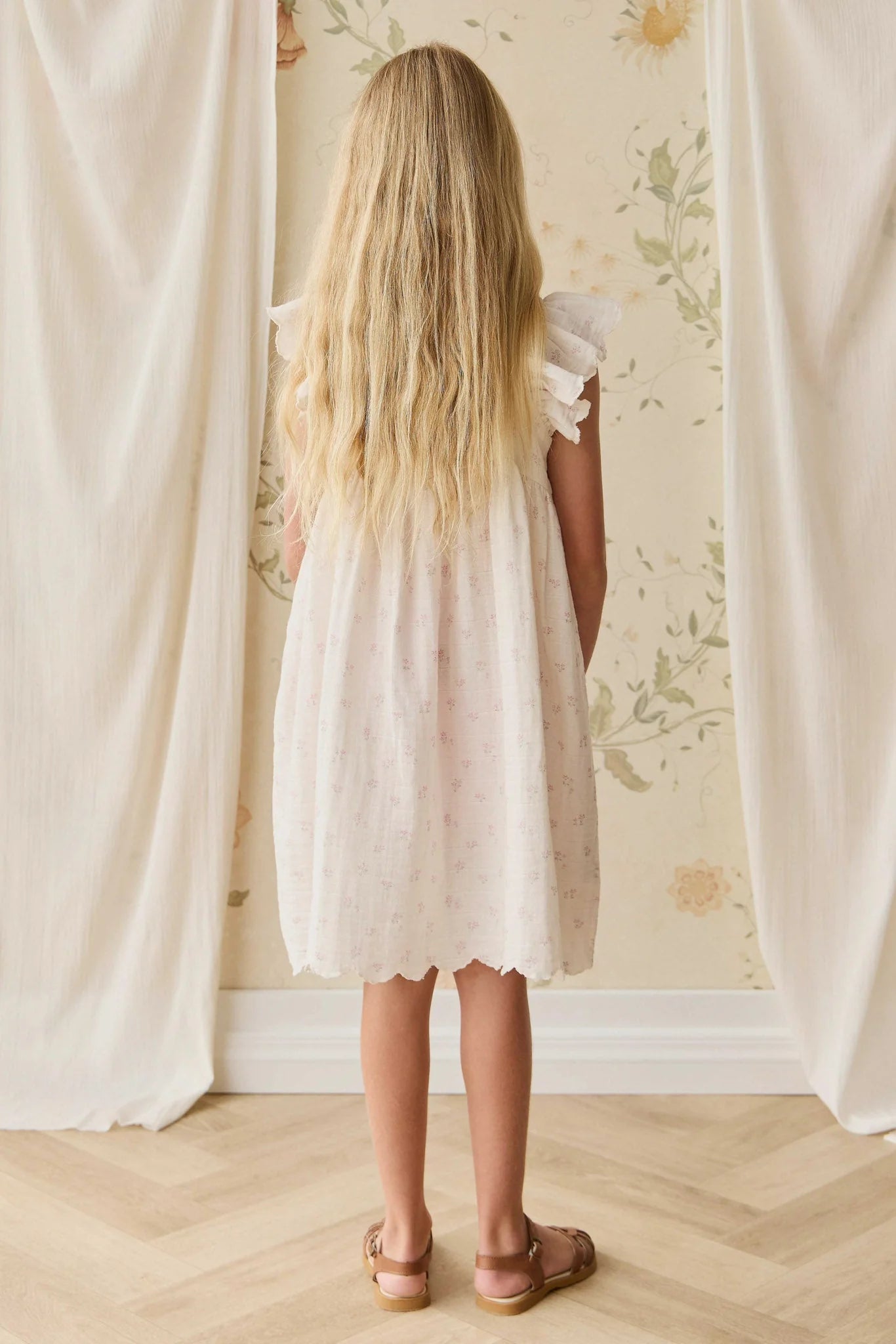 Jamie Kay Muslin Annalise Dress Pauline Pink