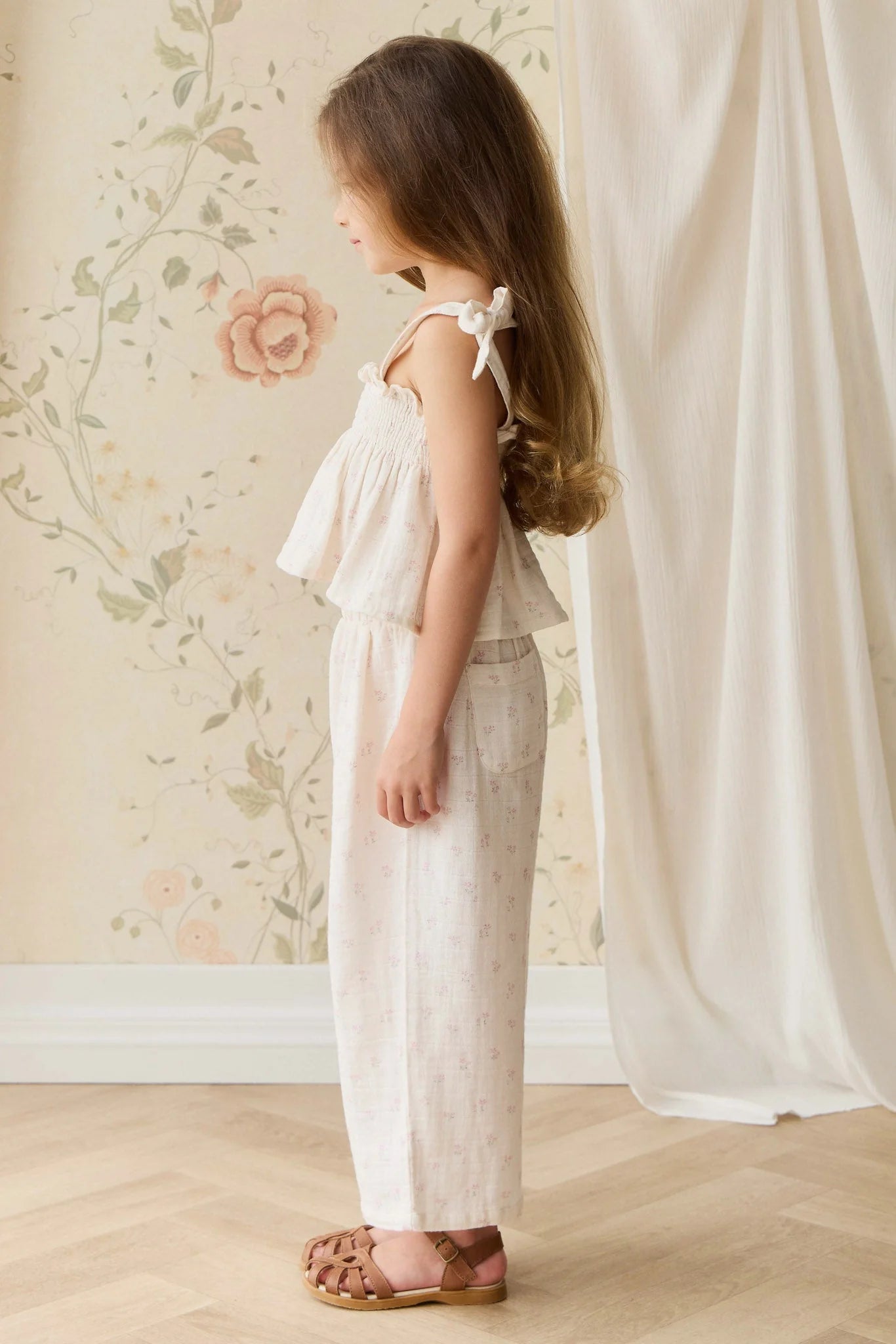 Jamie Kay Muslin Odette Pants Pauline Pink