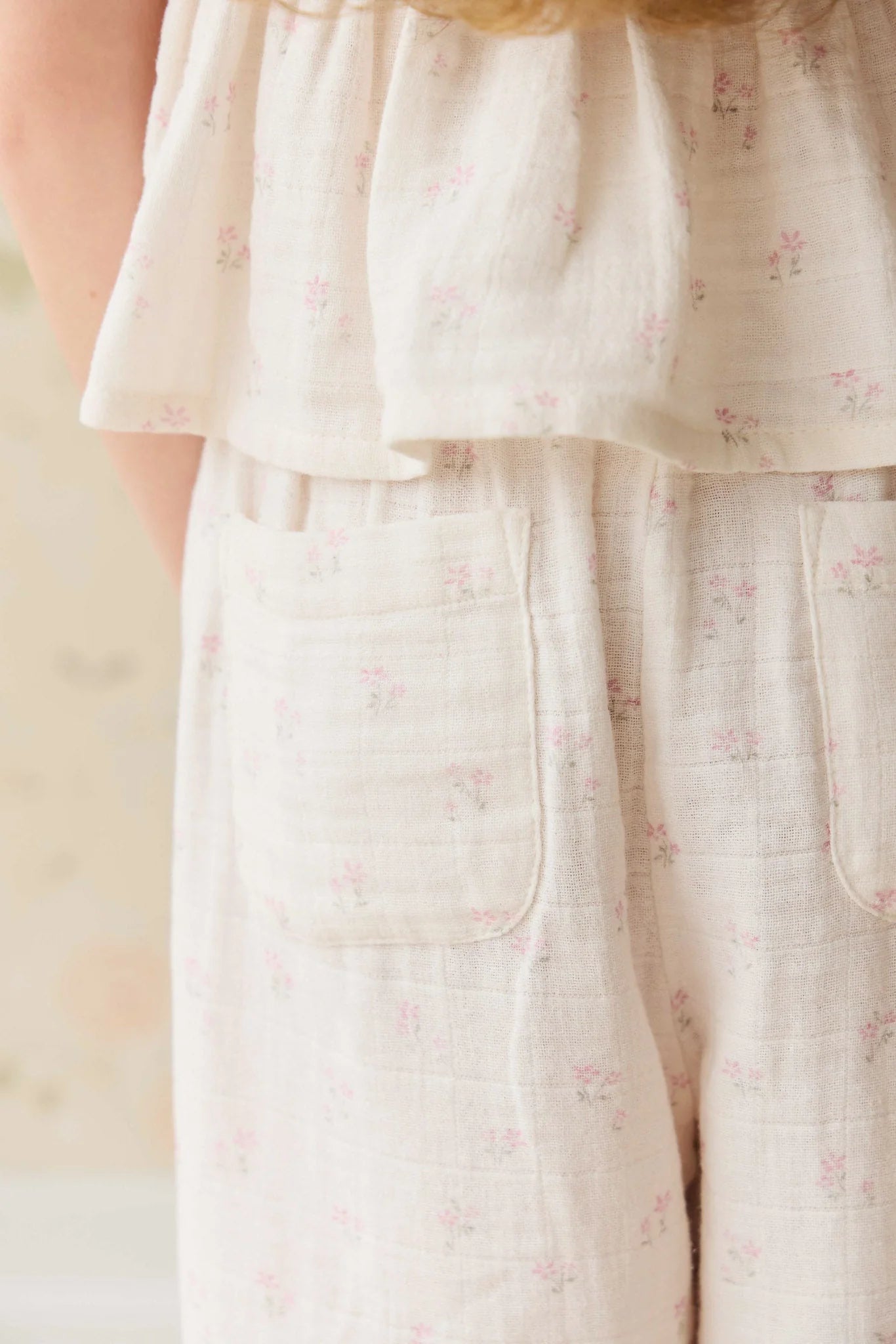 Jamie Kay Muslin Odette Pants Pauline Pink