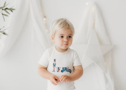 Child of Mine Vintage Toys Xmas Bodysuit