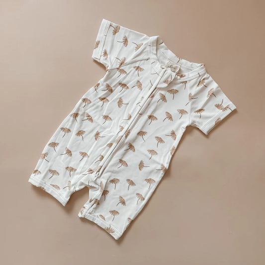 Blossom & Pear Short Sleeve Growsuit Daisy