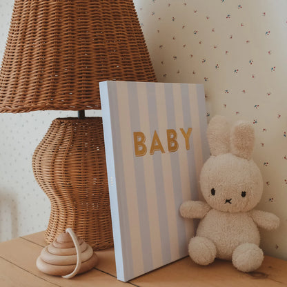 Fox & Follow Baby Book Cloud Stripe