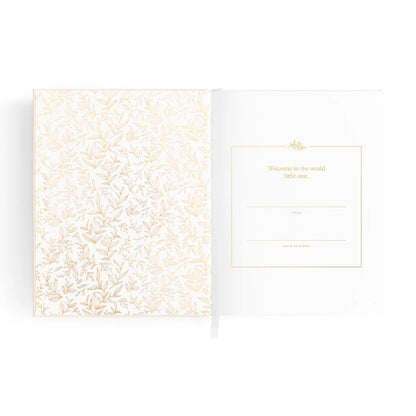 Fox & Follow Mini Baby Book Oatmeal