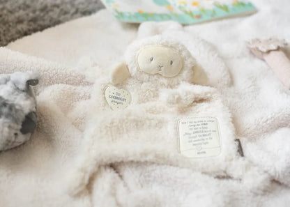 Demdaco Baby Goodnight Prayer Lamb Blankie