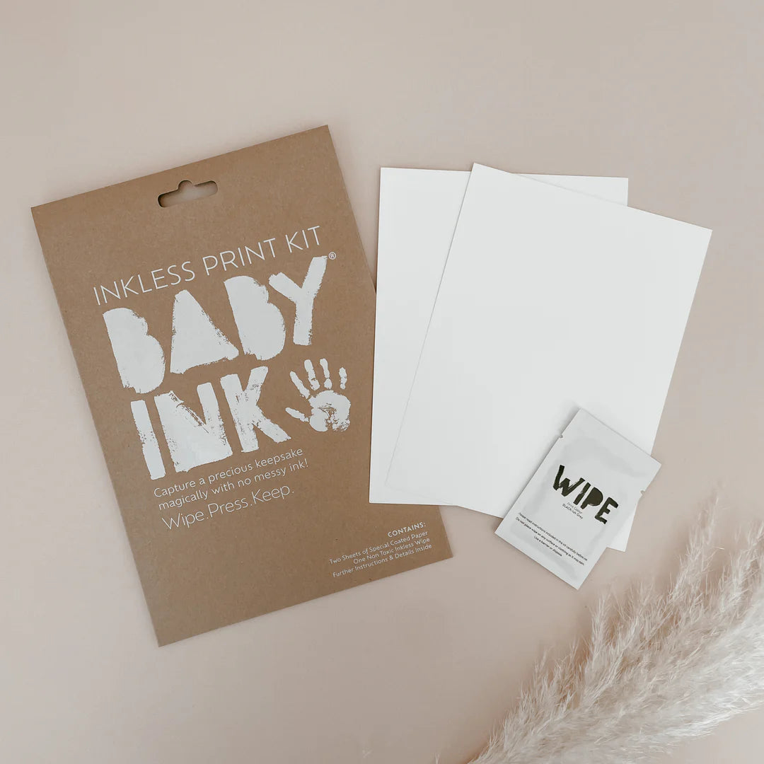 Blossom & Pear Black Ink-less Hand and Foot Print Kit