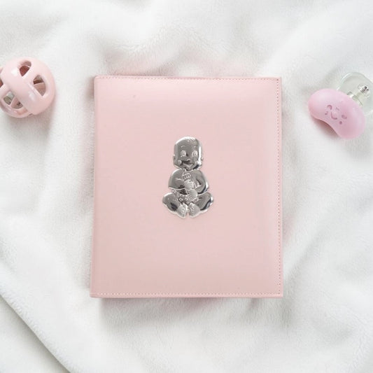 Russell Collection Photo Album Baby Pink