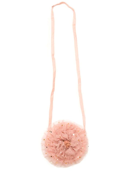 Miss Rose Sister Violet Pixie Dust Sparkly Tulle Bag Pink