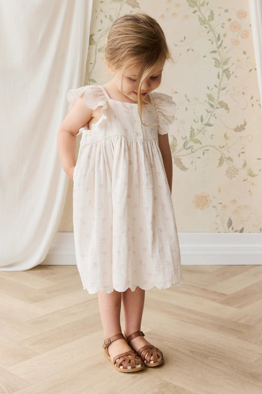 Jamie Kay Muslin Annalise Dress Pauline Pink