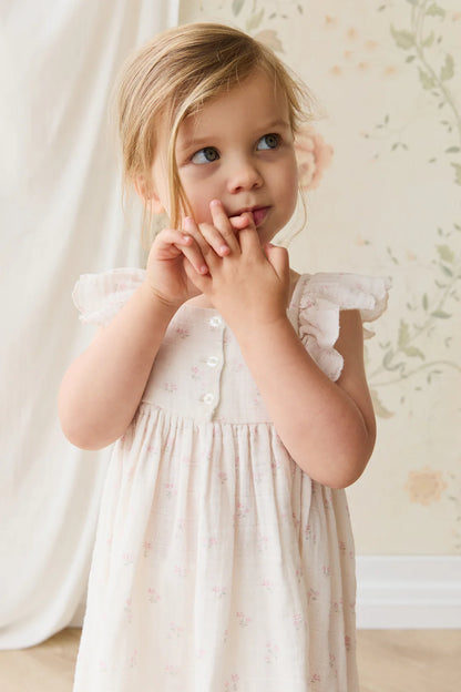 Jamie Kay Muslin Annalise Dress Pauline Pink