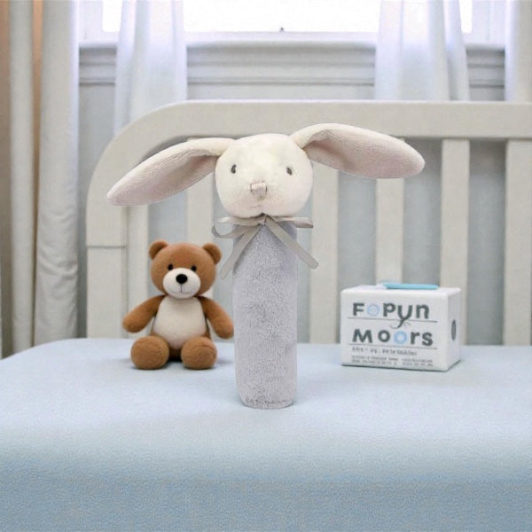 Petite Vous Mika Bunny Squeaker Dusty Blue