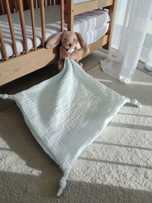 Petite Vous Benny Bunny Baby Muslin Comfort Blanket