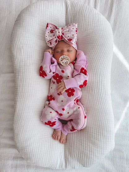 Indio Dreams Lila Knit Headband Poppy