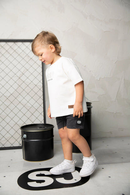 Cracked Soda Mateo Shorts Washed Ash