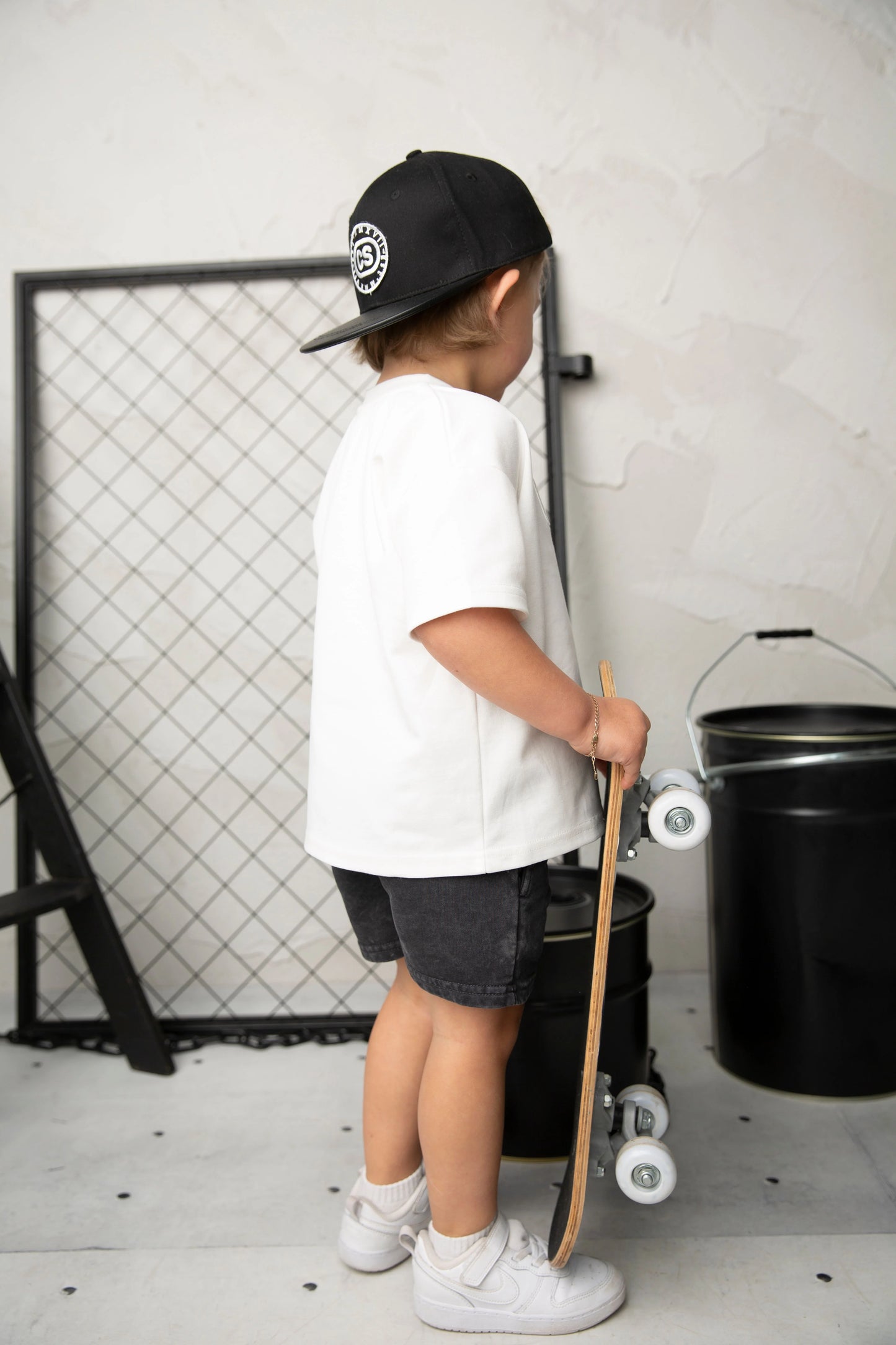 Cracked Soda Mateo Shorts Washed Ash