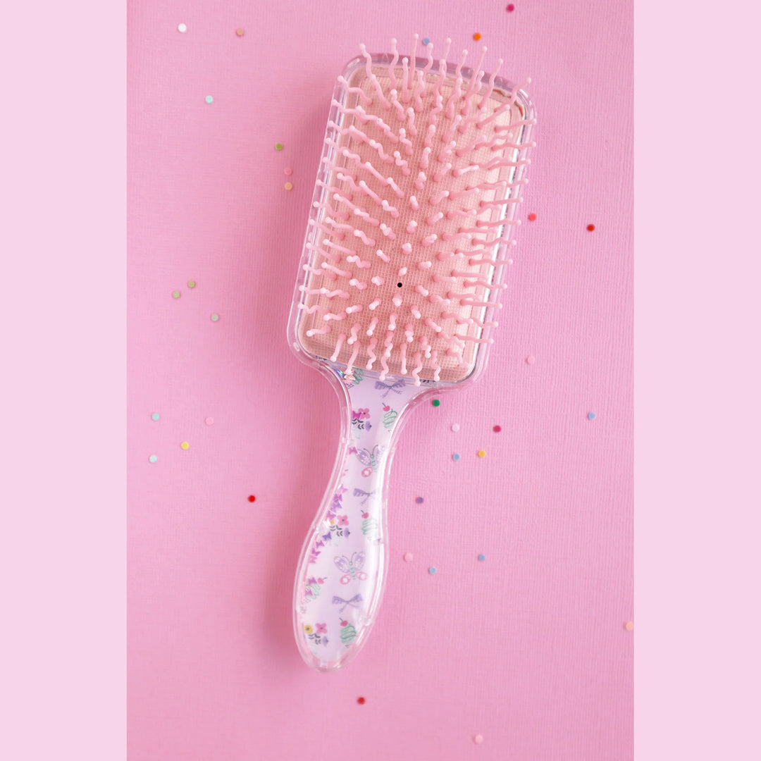 Lauren Hinkley Belle Fleur Glitter Hair Brush