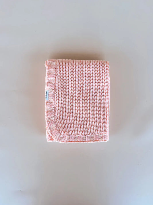 Freckles The Label Chunky Knit Blanket Sweetpea