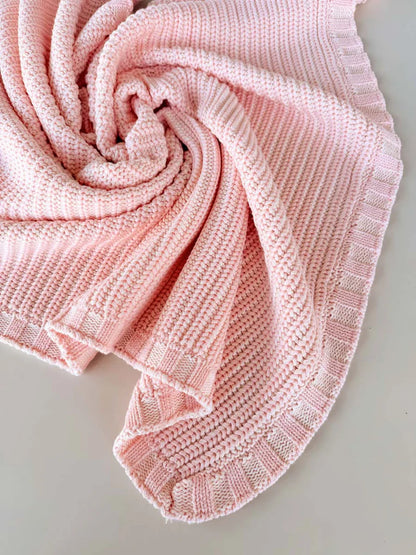 Freckles The Label Chunky Knit Blanket Sweetpea