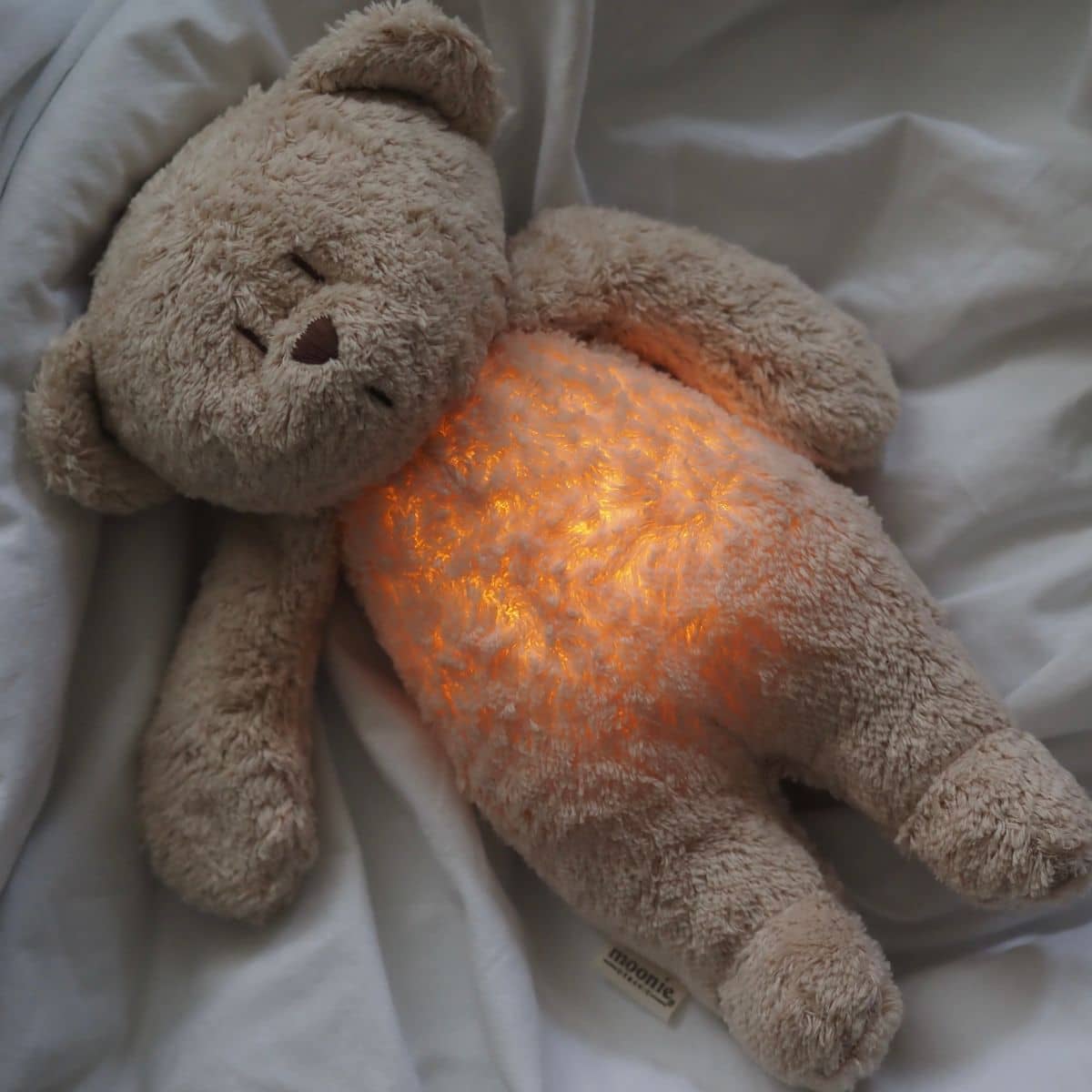 Moonie Organic Humming Bear Cappuccino