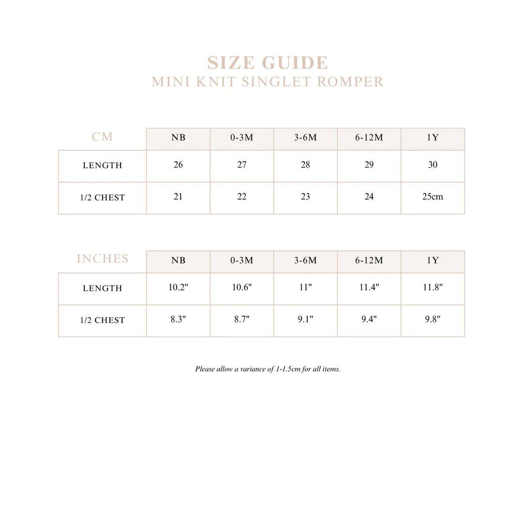 Blossom & Pear ‘Santa Baby’ Singlet Knit Romper