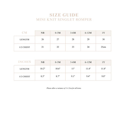 Blossom & Pear ‘My First Christmas’ Singlet Knit Romper