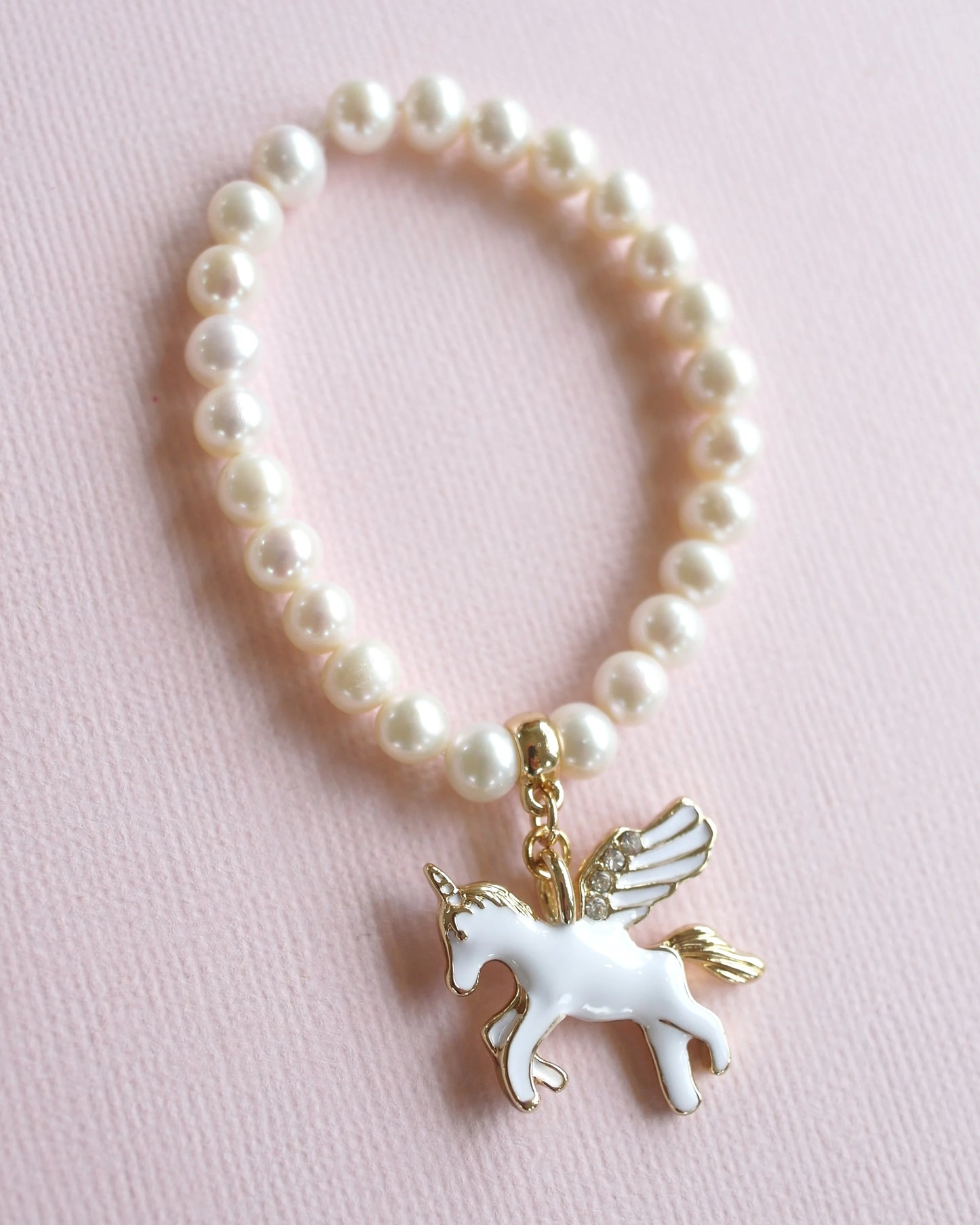 Lauren Hinkley Charm Bracelet | Unicorn Pearl