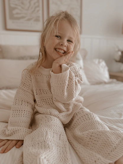 Blossom & Pear Knit Set Vanilla Latte