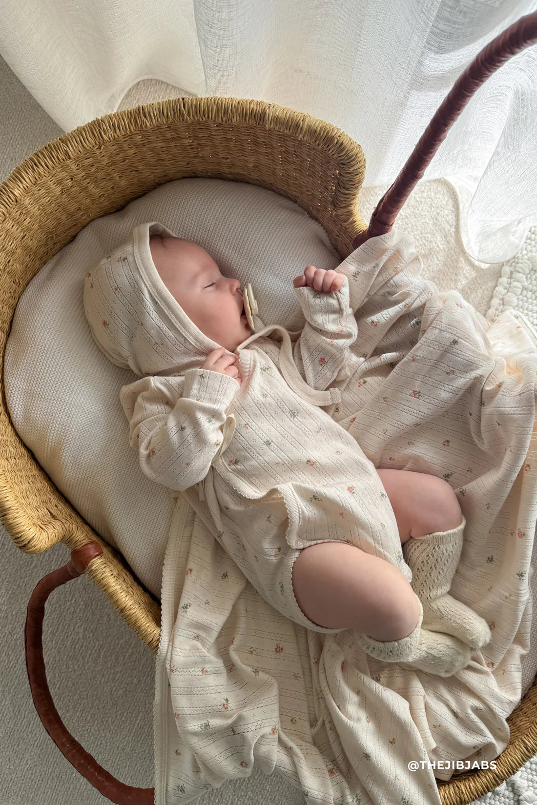 Jamie Kay Pointelle Marina Bodysuit Sweet Magnolia Simple