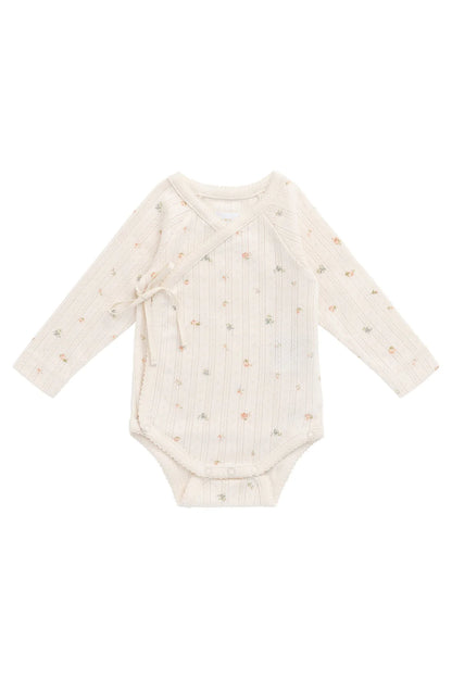 Jamie Kay Pointelle Marina Bodysuit Sweet Magnolia Simple