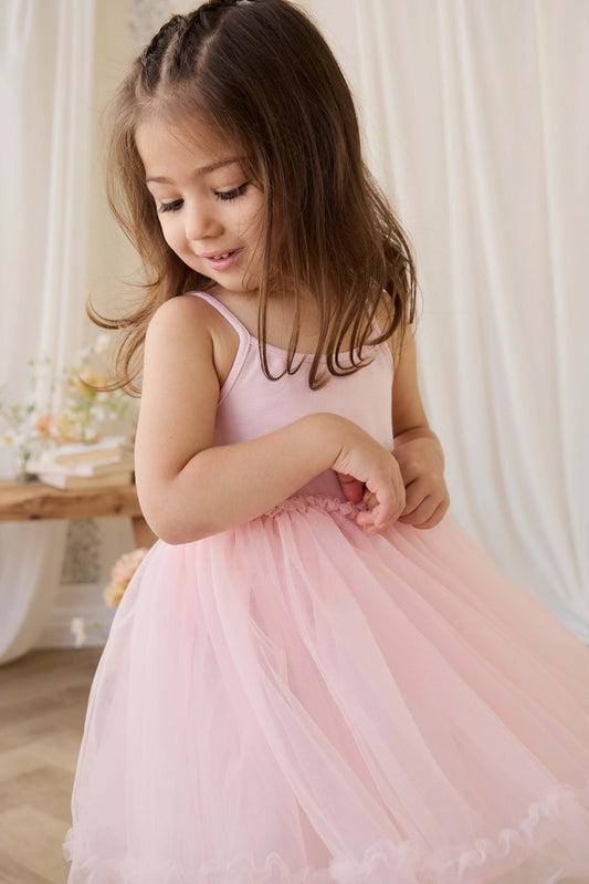Jamie Kay Malani Tulle Dress Frosting