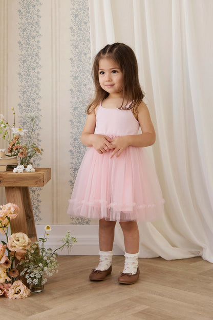 Jamie Kay Malani Tulle Dress Frosting